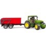Bruder tractor John Deere 6920 cu remorca basculabila